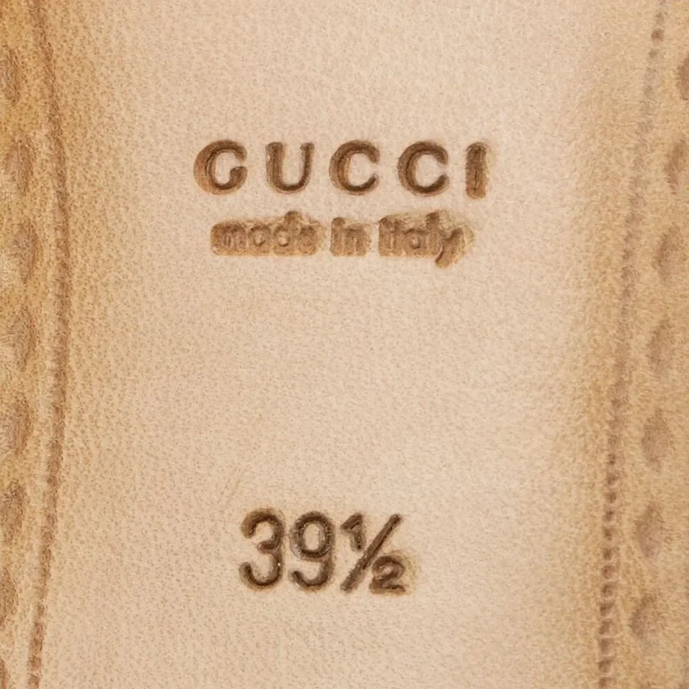 Gucci GG Denim Horsebit 1953 Loafers - Size 9.5 / 39.5